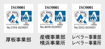 国際標準化機構（ISO）認証